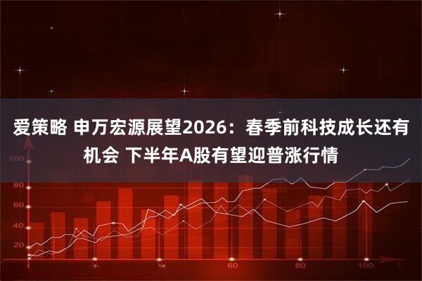 爱策略 申万宏源展望2026：春季前科技成长还有机会 下半年A股有望迎普涨行情